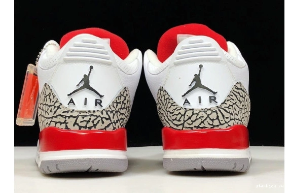 Retro 3 Jordan 'Katrina' Air 136064-116 136064-116 1119